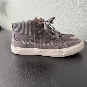 Blowfish-Malibu Mid-Top Gray Canvas Women’s Sneakers Size 9